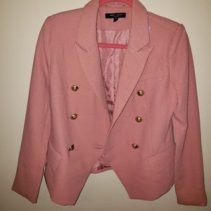 Dusty Pink Romeo and Juliet double breasted Blazer